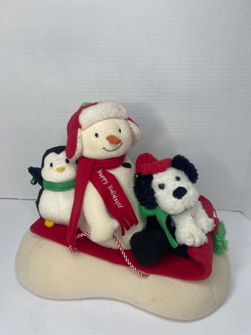 Fully Works Hallmark Jingle Pals Sleigh Ride Snowman Penguin Puppy Animated